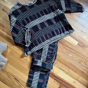 Ace & Jig Gatsby Pant & Play Top in Lockwood (M) SOLD AS A SET